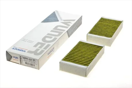 Фільтр салону WUNDER WUNDER FILTER WPK 227
