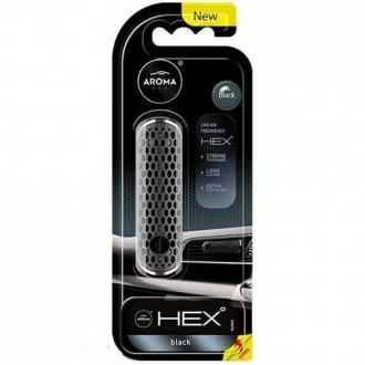 Ароматизатор на дефлектор Car HEX 10g - BLACK AROMA Aroma 83575