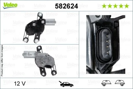 Мотор стеклоочистителя VALEO Valeo 582624