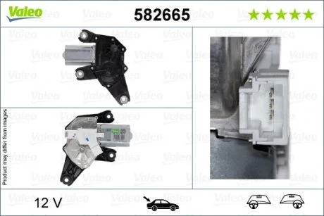 Мотор стеклоочистителя VALEO Valeo 582665