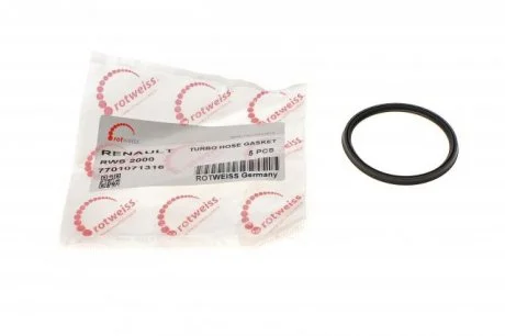 Прокладка патрубка інтеркулера ущільнююча Renault Megane 3 1.5 dCi 09- ROTWEISS RWS2000