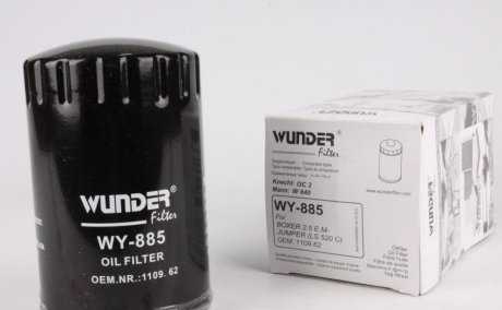 Фильтр масляный WUNDER WUNDER FILTER WY 885