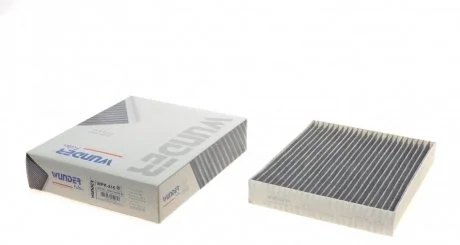 Фільтр салону Ford Mondeo V 1.5/2.0TDCi 14-/Focus IV 1.0 EcoBoost 18- (вугільний) WUNDER FILTER WPK 516