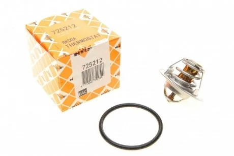 Термостат системи охолодження (87 102°C) AUDI A3, A4 B5, A6 C4, A6 C5, CABRIOLET B3, TT MITSUBISHI GRANDIS, LANCER VIII, OUTLANDER II SEAT ALHAMBRA, ALTEA, ALTEA XL, CORDOBA 1.5-2.0LPG 11.94- NRF 725212