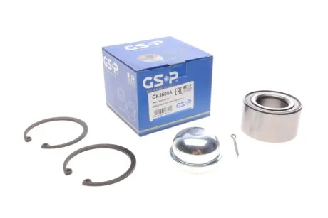Підшипник маточини (передньої) Opel Corsa C 1.2-1.7 00-/Combo 1.2-1.7 01-/Meriva 1.6-1.8 00-10 (к-кт) GSP GK3600A