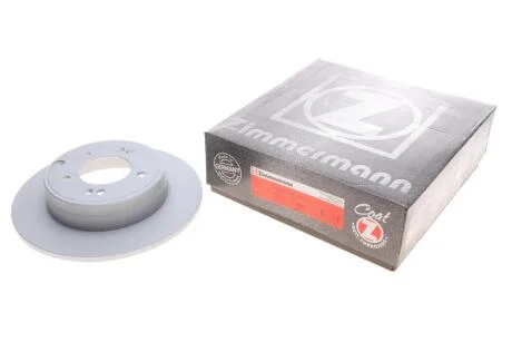 Диск гальмівний (задній) Hyundai Sonata V 05-11/Kia Optima 12- (284x10) (з покриттям) ZIMMERMANN 285.3540.20