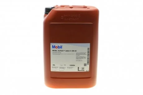 Моторна олива SUPER 3000 / 5W40 / 20л. / MOBIL 150011