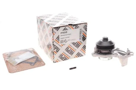 Насос охолоджуючої рідини, з ущільненням DS DS 3 CITROEN C1 II, C3 / C3 ORIGIN III, C3 AIRCROSS II, C3 II, C4 CACTUS, C-ELYSEE, DS3 OPEL CORSA F, CORSA F/HATCHBACK 1.0/1.2/1.2LPG 03.12- HEPU P908