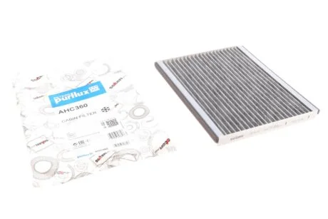 Фільтр салону Hyundai Accent III 05-10/i30 11-/KIA Ceed 12- (вугільний) Purflux AHC360