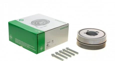 Шків колінвалу BMW 3 (F30/F80) 15-18 (153x63) (6PK) (з болтом), B38 B15 A INA 544 0502 20