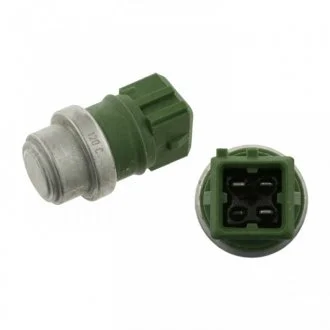 Датчик температури охолоджуючої рідини (кількість контактів: 3, зелен.) VOLVO S40 I, V40 RENAULT CLIO II, CLIO II/HATCHBACK, ESPACE III, KANGOO, KANGOO EXPRESS, LAGUNA I 1.8/1.9D/2.0 11.93- FEBI FEBI BILSTEIN 27039