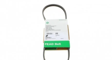 Ремінь генератора Mazda 6 2.0-2.5 13-16 (3PK817) INA FB 3EPK817