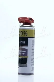 Мастило силіконова для гумових ущільнювачів і ременів +20% 500ml (носик) <AXXIS> AXXIS Польша G-2018-500