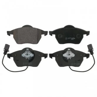 AUDI Тормозные колодки перед. AUDI A4/6 VW Passat -05 SKODA Superb (овальный разъем) BLUE PRINT ADV184213