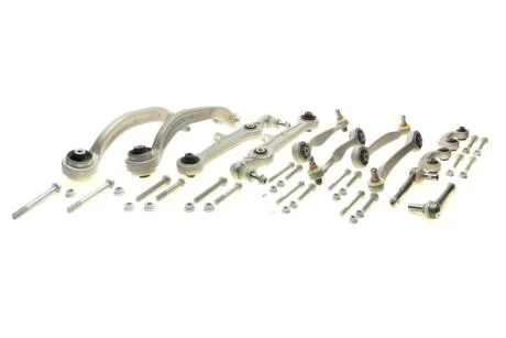 Комплект рычагов подвески (передней) Audi A4/Seat Exeo 02-(с болтами) ASMETAL 13AU0203