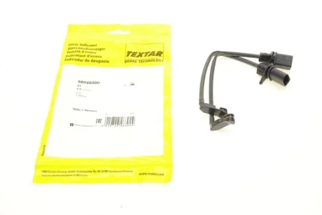 Датчик износа тормозных колодок (задних) Audi A6/A7/Porsche Macan 10- (L=215mm) (к-кт 2шт) TEXTAR 98046500