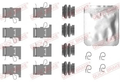 Монтажний компл.,гальм.колодки QUICK BRAKE 109-0084