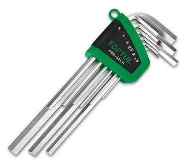 Комплект шестигранних ключів TOPTUL GSN09LH Toptul GSN-09LH