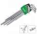 Набір Г-обр. ключів TORX T10-T50 9од. супердовгих з отвором та кулею TOPTUL TOPTUL Toptul GAAL0928 (фото 1)