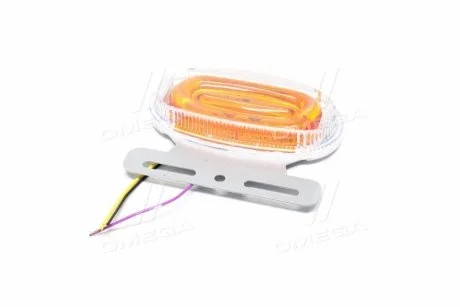 Ліхтар габаритний (жовтий) 9D LED 24V (з біжучим поворотником, підсвічуванням борту) TEMPEST TP 97-27-97
