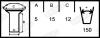 Комплект тормозных башмаков, барабанные тормоза BE = 1955718607015506 BERAL KBL19557.0-1550 (фото 1)