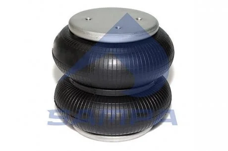 Пневморессора балонного типа с плитой 220x206 SAF 2C 21-210 P22 SMP SAMPA SP 55220-2P08