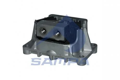 Подушка двигателя MERCEDES M14x1,5/M18x1,5/200x100x50x123,5 SMP SAMPA 011.398