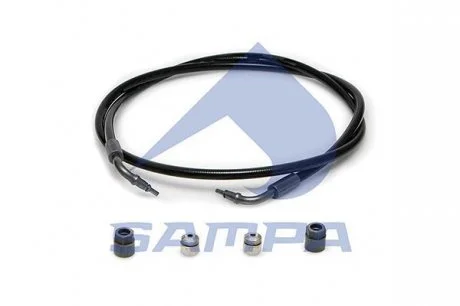 Шланг системы опрокидывания кабины VOLVO L: 1255 mm SMP SAMPA 031.127