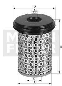 Фильтр воздушный C 311345/1 = C 311345 У MANN C 31 1345/1 У