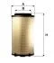Фильтр воздушный WIX WIX FILTERS WA10953 (фото 1)