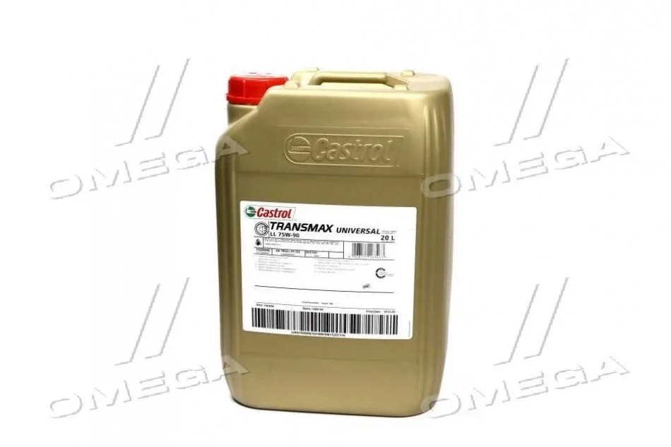 Олива трансмисс. Castrol Syntrax Universal Plus 75W-90 (Каністра 20л) CASTROL 15DD06 (фото 1)