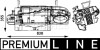 Радиатор печки, MB ATEGO MH = 8FH 351 314-531 MAHLE / KNECHT AH 172 000P (фото 1)