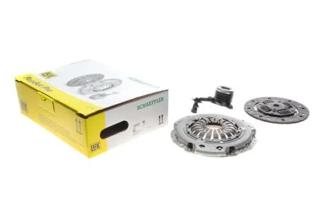 Комплект зчеплення Dacia Dokker/Logan/Sandero 1.5 dCi 12- (d=220mm) (+вижимний) LuK 622 3427 34