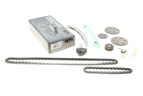 Комплект цепи ГРМ Ford Focus/Mondeo/Mazda 3/6 1.8-2.0 03-12/Volvo 1.8 04-12 (z=134/54) (симплекс) HEPU 21-0457