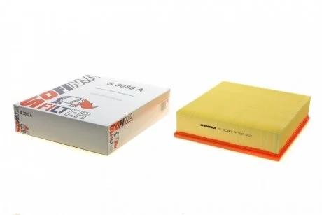 Фільтр повітряний MB Sprinter 2.2-2.9 D 96-06/VW LT 2.3 i/2.5-2.8 TDI 96-06 SOFIMA S 3080 A