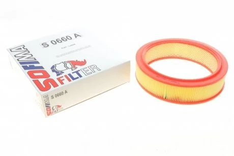 Фільтр повітряний ВАЗ Нива/Самара/Жигулі 1.1-1.3 i 75-05/ЗАЗ Таврія 1.1-1.3 i 89- SOFIMA S 0660 A