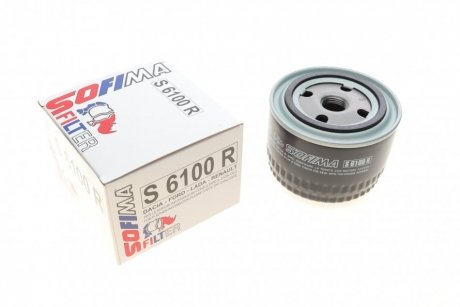 Фильтр масляный Lada/Ford Sierra/Scorpio 2.0/2.8/2.9 87-98 (низкий) SOFIMA S 6100 R