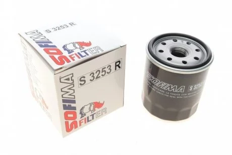 Фільтр масляний Toyota Camry 3.0i 91-06/Land Cruiser 84-/Hilux 97- SOFIMA S 3253 R