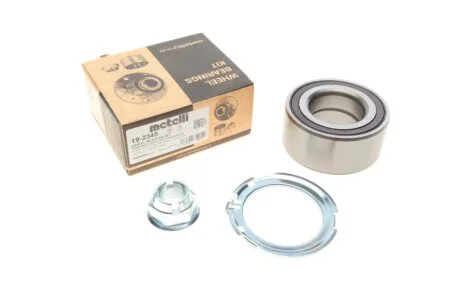 Підшипник маточини (передньої) Renault Trafic/Opel Vivaro/Nissan Primastar 01- (45x88x39)(+ABS) Metelli 19-2349