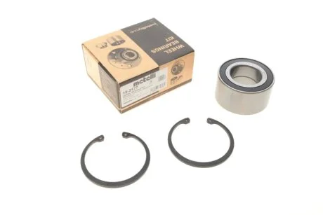 Підшипник маточини (передньої) Opel Astra F 91-01/Omega B 94-03/Vectra A/B 93-03 (39x74x39)(+ABS) Metelli 19-2177