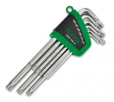 К-кт зіркоподібних ключів TORX TOPTUL GSN09LS Toptul GSN-09LS
