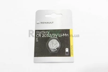 Батарейка CR 2032 (1шт.) RENAULT 7711220016