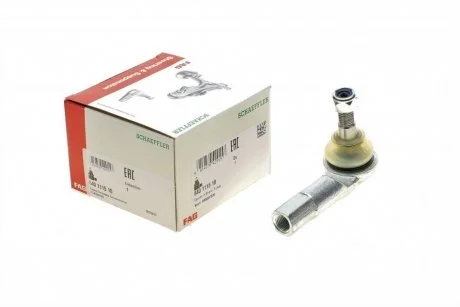 Наконечник тяги рульової (L) Audi A1 1.0-2.0 TDI/TFSI 10-18 FAG 840 1115 10