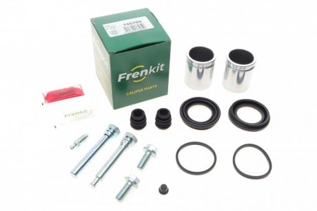 Ремкомплект суппорта (переднего) Honda CR-V 12- (d=45mm)(Niss)(+2 поршня/направляющая)SuperKit FRENKIT 745705