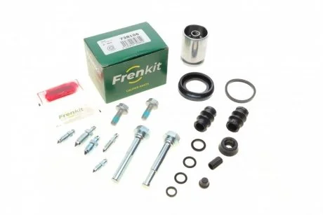 Ремкомплект супорта (заднього) VW Caddy 03- (d=38mm) (Lucas) (+поршень/направляюча) FRENKIT 738106