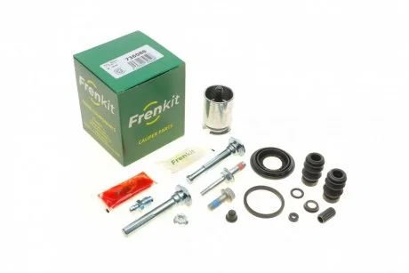 Ремкомплект супорта (заднього) Fiat Punto 07- (d=40mm) (+поршень/направляюча) (Bosch) FRENKIT 736088