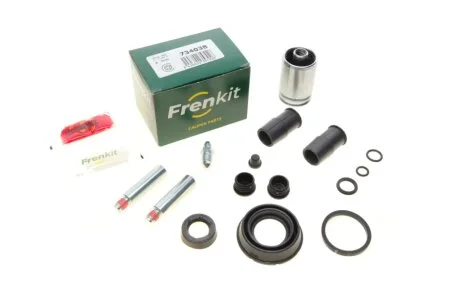 Ремкомплект супорта (заднього) Toyota Yaris 05- (d=34mm) (+поршень/направляюча) (Ate) FRENKIT 734038