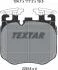 Колодки гальмівні (передні) BMW 3 (G20,G21)/5 (G30,G31)/7 (G11,12)/X5 (G05)/X6 (G06) 17- (Brembo) TEXTAR 2261801 (фото 2)