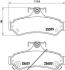 Колодки гальмівні дискові задні Toyota Camry, RAV-4 2.0, 2.2, 2.4 (06-)/Lexus ES 250h, 300h (12-) Nisshinbo NP1056 (фото 1)