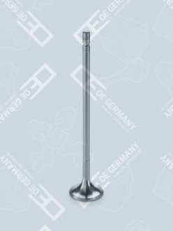 Клапан выпускной MAN 46x9x153.7 с 1-й проточкой под сухарь, for 4-valve cylinder head OEGER Oe germany 020520280101